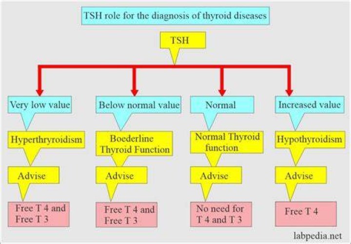 What is the alarming level of TSH?