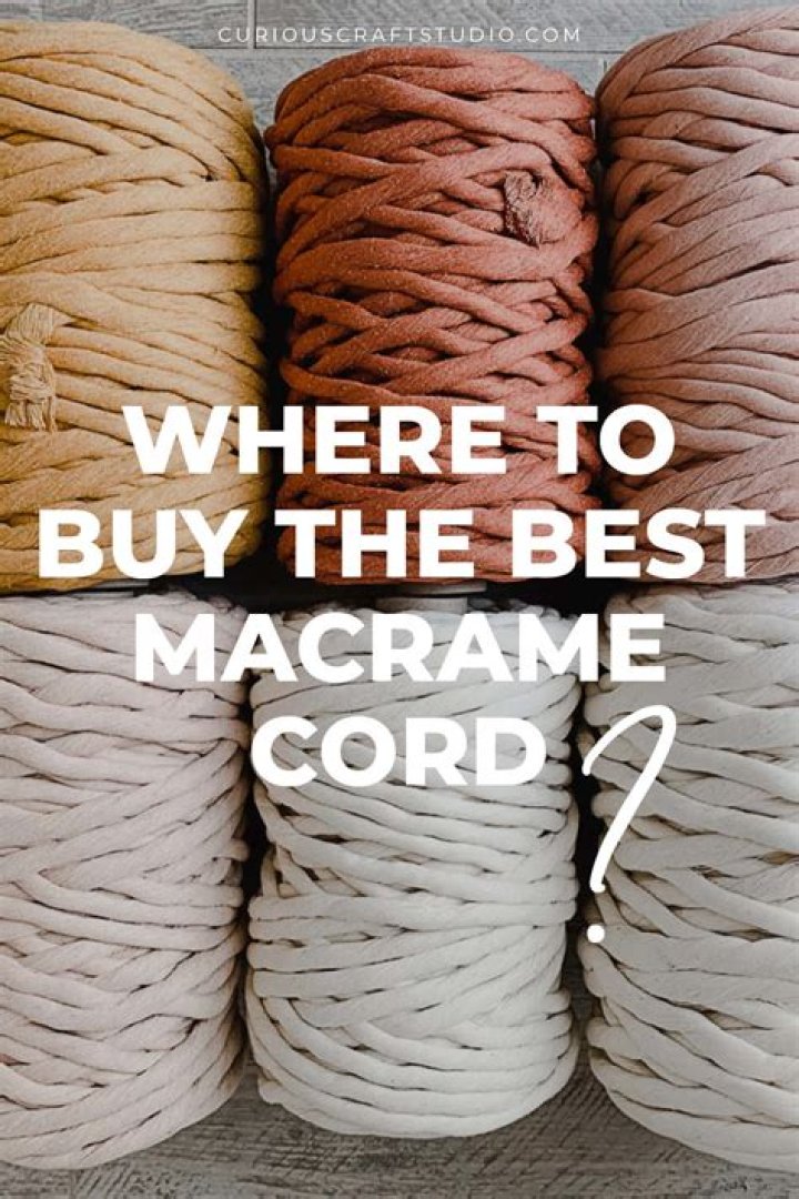 What is the best macrame cord