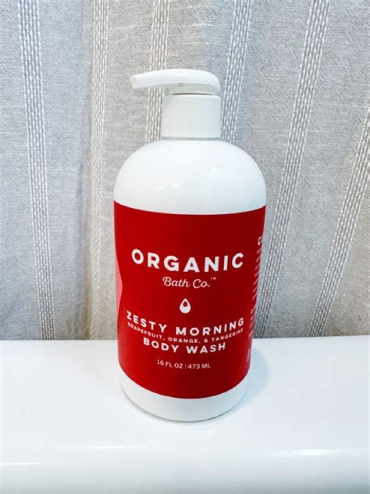 What is the best organic body wash