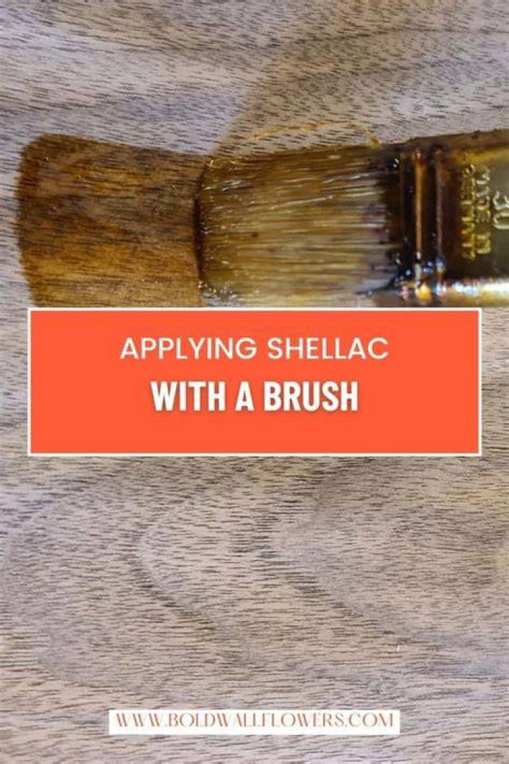 What is the best way to apply shellac
