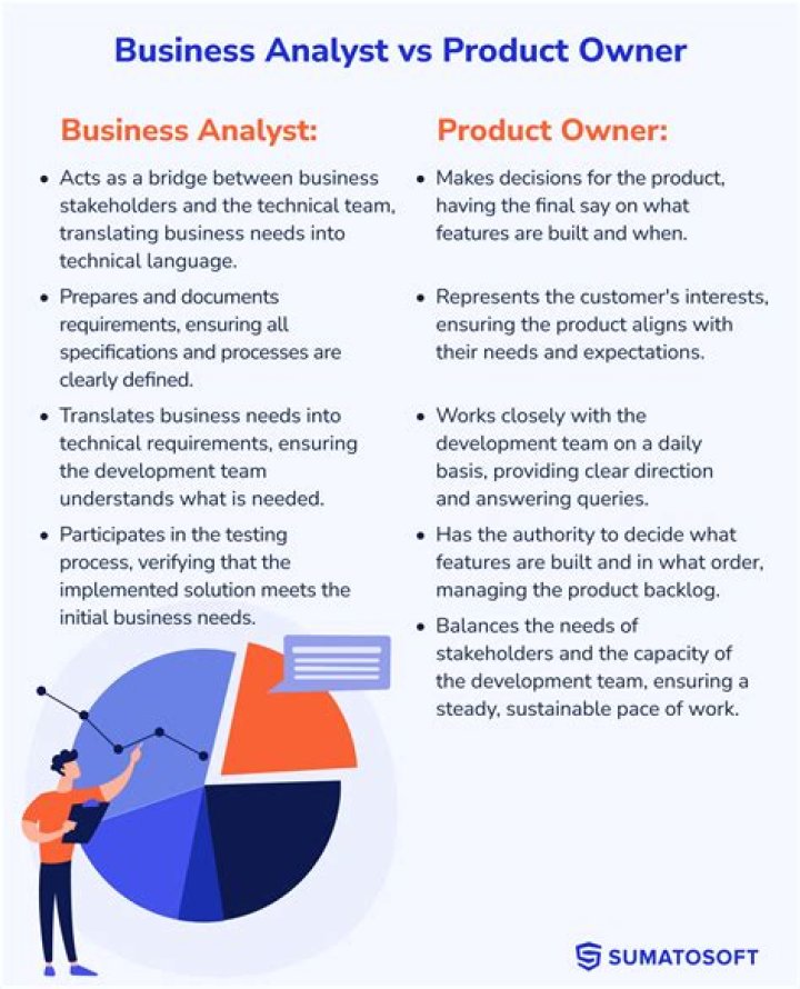What is the difference between business analyst and product owner