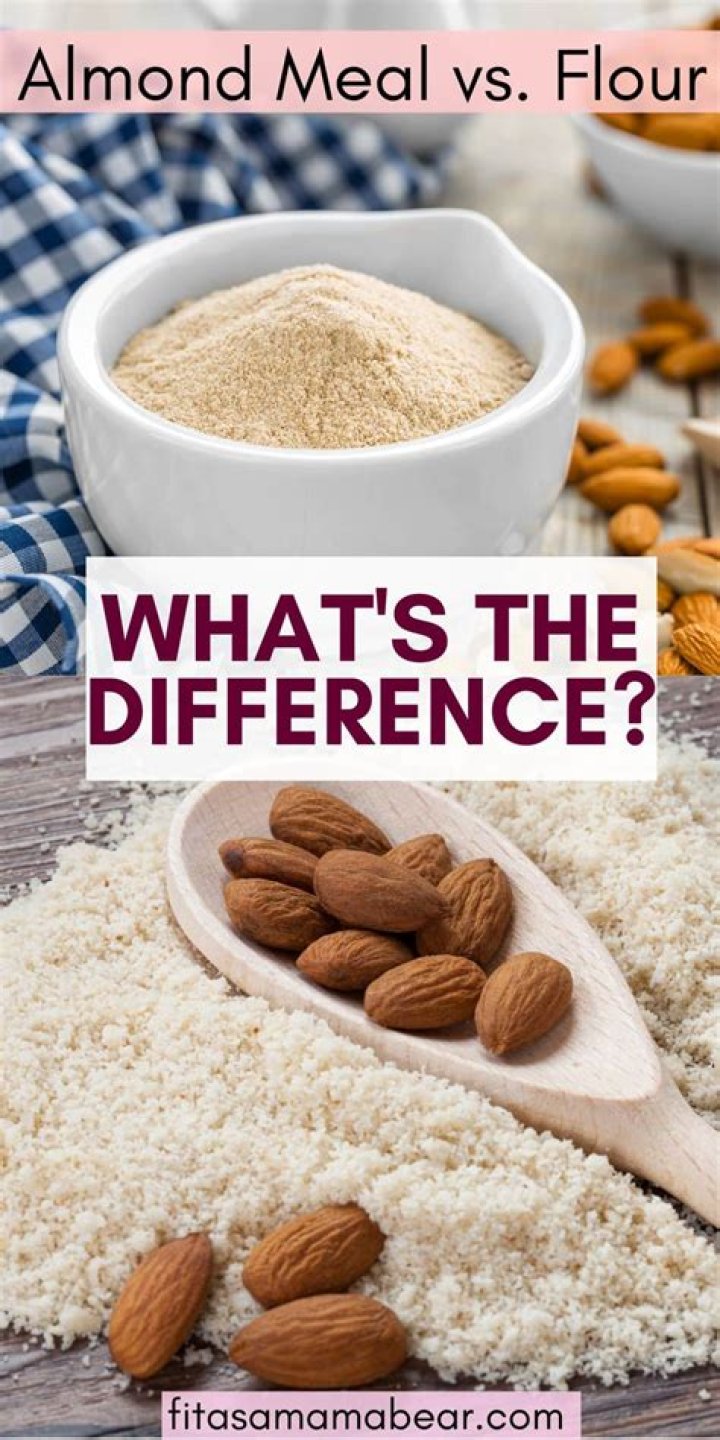 What is the difference between flour and almond flour