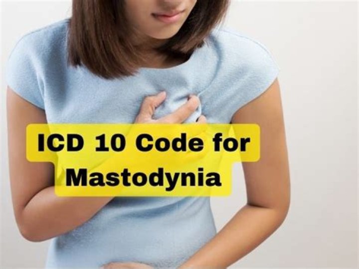 What is the ICD 10 code for Mastodynia