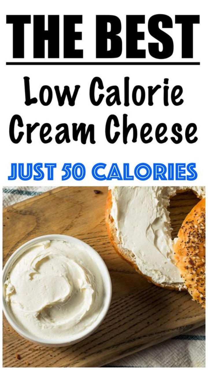 What is the lowest calorie cream cheese