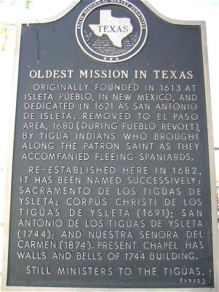 What is the oldest mission in Texas