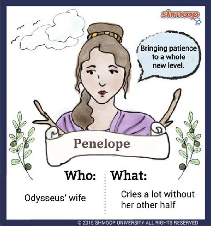What is the role of Penelope in the Odyssey