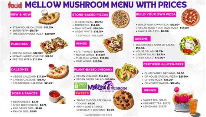 What kind of food does the Mellow Mushroom have