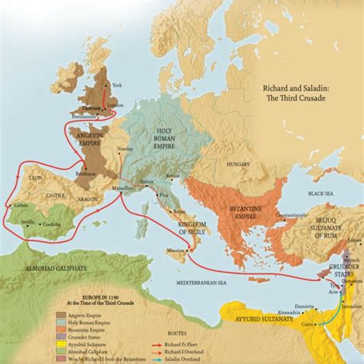 What role did the Crusades play in the fall of the Middle Ages in Europe?