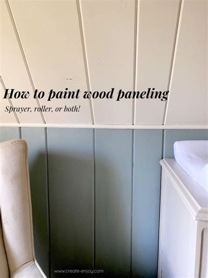 What to use to clean paneling before painting