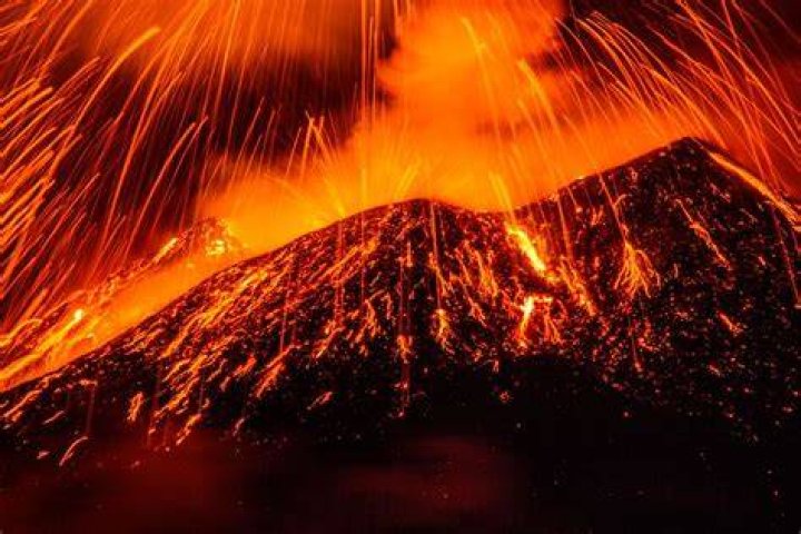 What was the largest volcanic eruption ever?