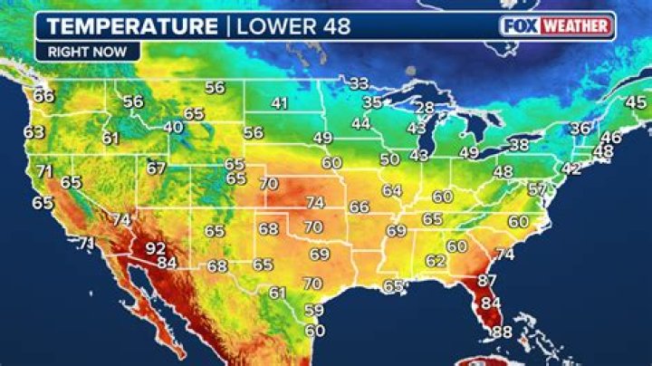 What was the temperature today in Palm Springs?