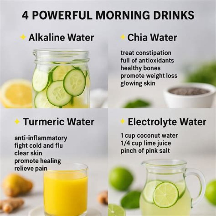 Whats healthy to drink in the morning