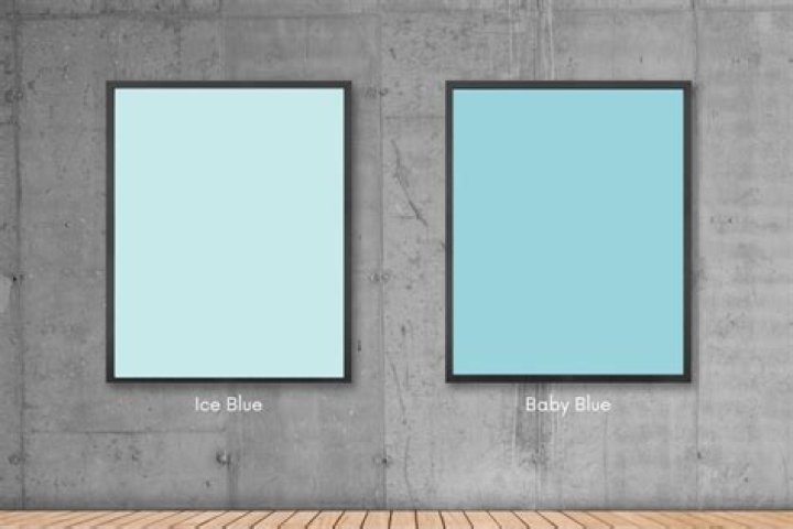 Whats the difference between baby blue and light blue