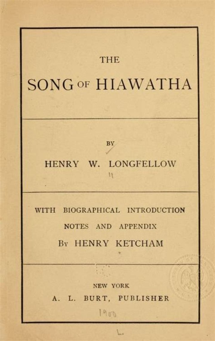 When Was The Song of Hiawatha written