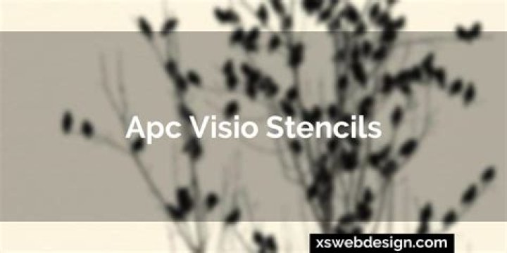 Where are Visio stencils stored