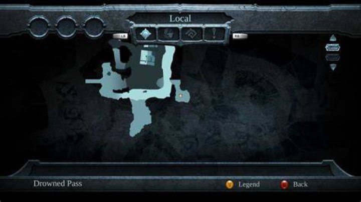 Where is the Drowned Pass in darksiders?