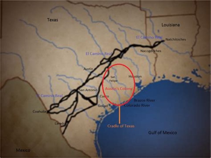 Where was Austins colony