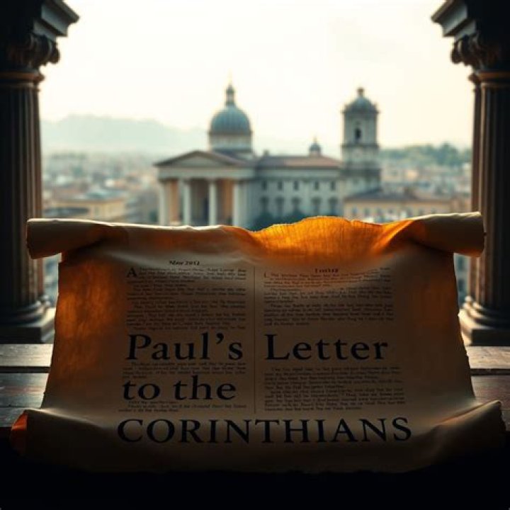 Where was Paul when he wrote the letter to the Corinthians