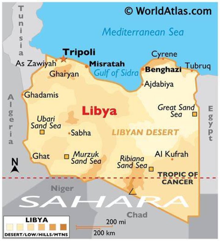 Which is the capital of Libya?
