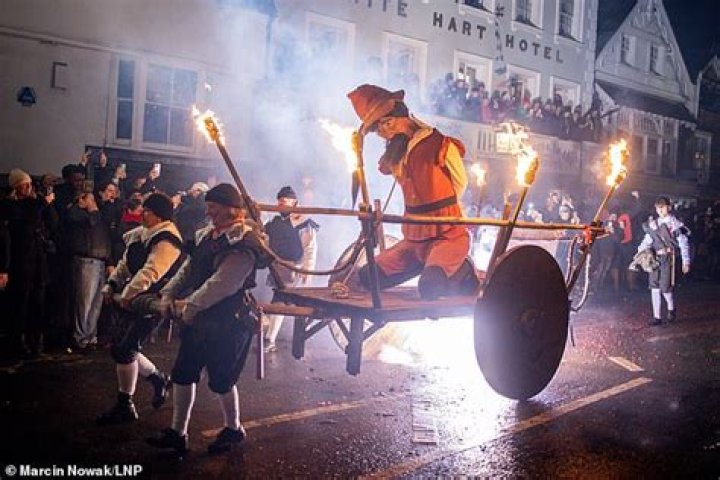 Who did they burn at Lewes?