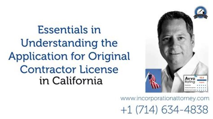 Who is required to have a contractors license in California