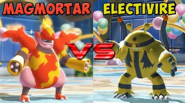 Who is stronger Electivire or Magmortar?