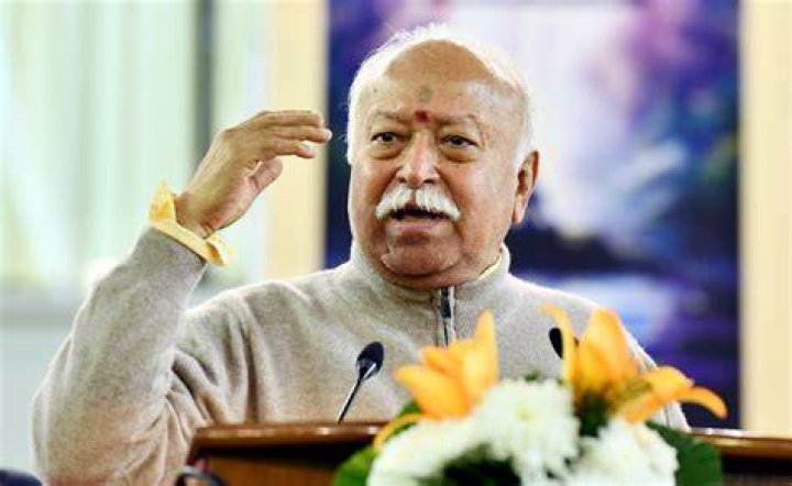 Who was head of RSS before Mohan Bhagwat?