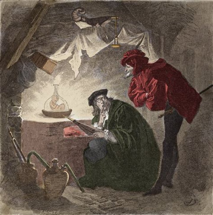 Why does Mephistopheles appear to Faustus