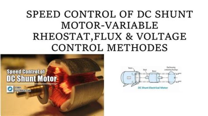 Why is the speed of a DC shunt motor practically constant
