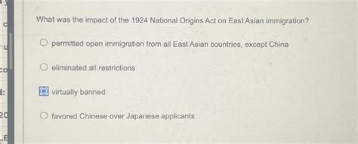 Why was the National Origins Act passed